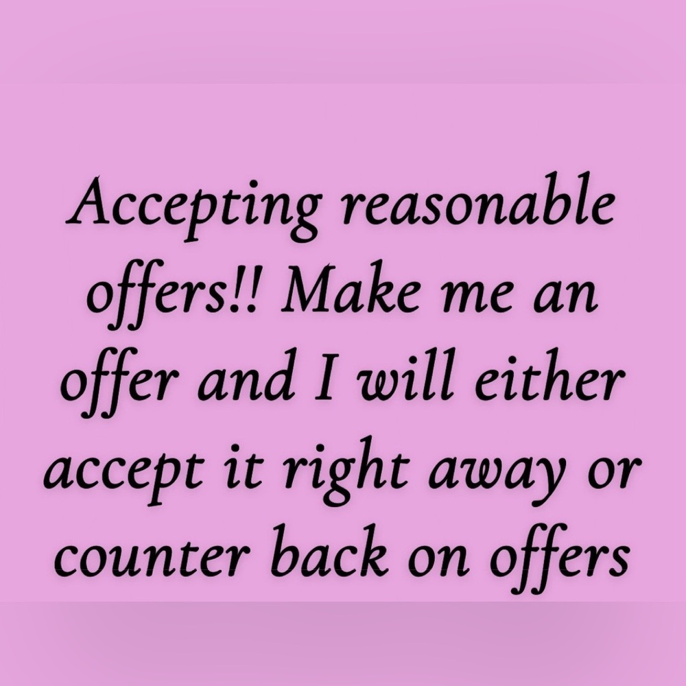 ACCEPTING OFFERS!!